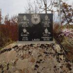 Lapidari i Dëshmorëve: Burim I. Vitia, Demir B. Vitia, Lutë SH. Vitia, Feti J. Haxholli - Marec, Prishtinë