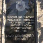 Pllakë Përkujtimore: Vendstrehim i UÇK-së - Senik, Malishevë