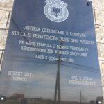 Pllakë Përkujtimore: Kulla e Rezistencës- Llashkadrenoc, Malishevë