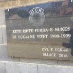 Plalkë Përkujtimore Furra e bukës së UÇK-së-Bllacë, Suharekë