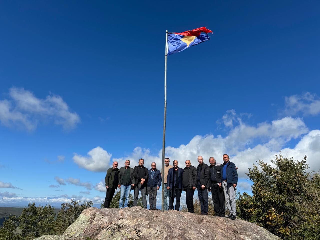 Vizitë në Bjeshkët e Berishës, në zonën e njohur si Guri i Gradinës