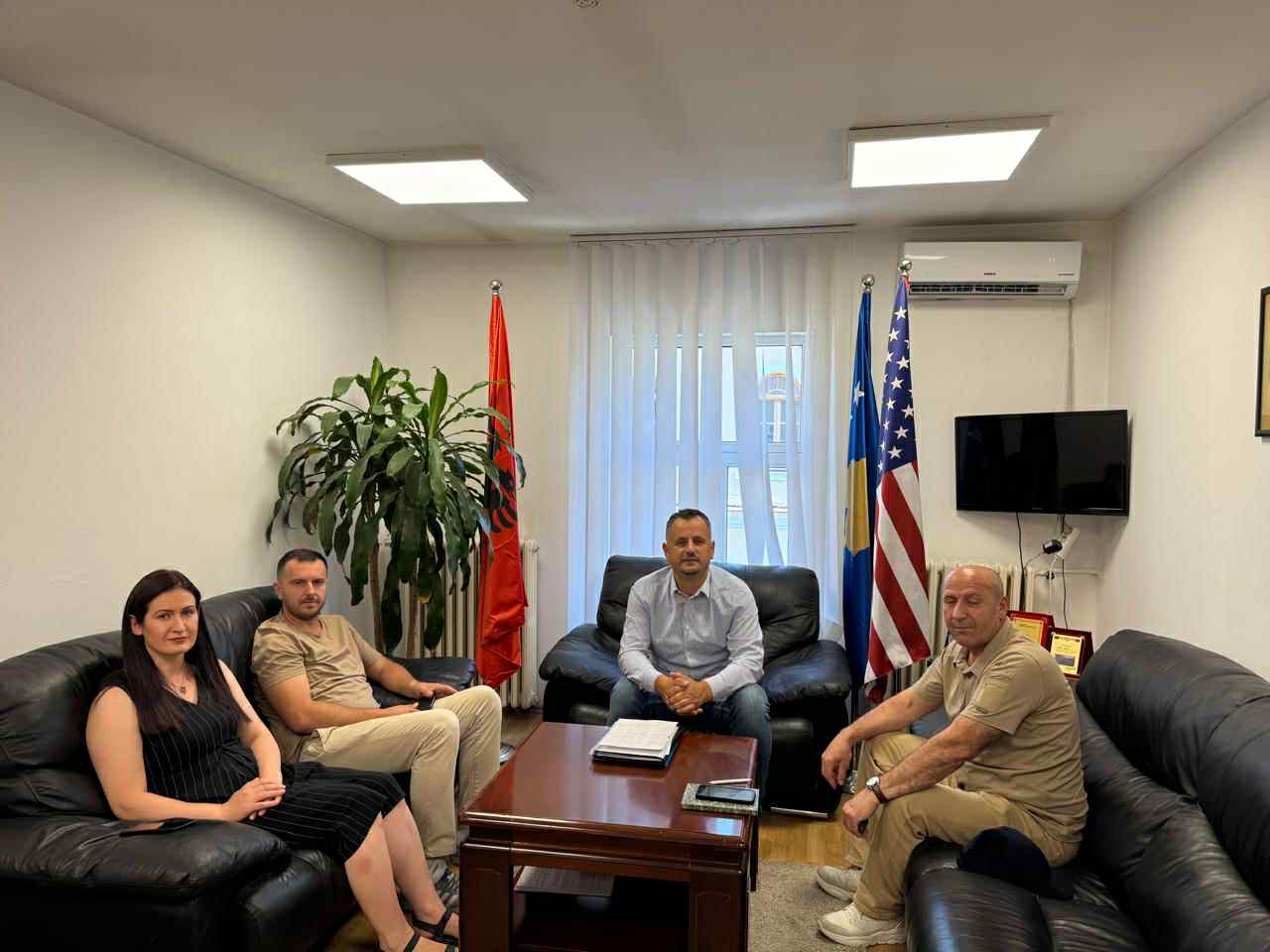 Takim bashkëpunimi ndërmjet AMMKM-së dhe OVL-UÇK-së, dega Ferizaj