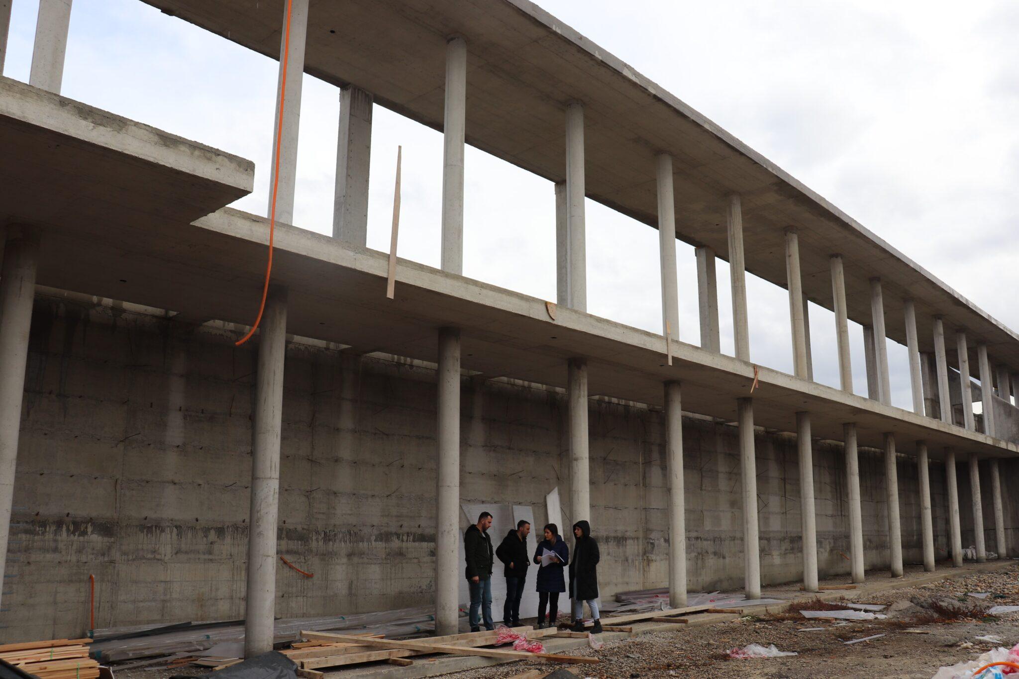 Inspektimi i punimeve në Kompleksin Memorial Historik – Shtabi ZOD i UÇK-së dhe Muzeut në Gllogjan të Deçan, Faza e II-të.