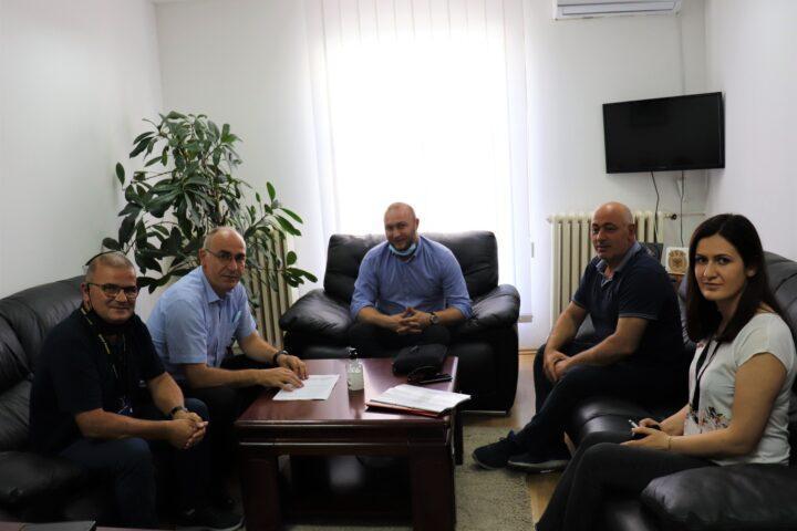 Takim me Përfaqësuesit e Komunës së Kamenicës.