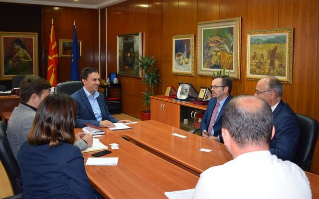 Takimi në mes të Drejtorit të AMKMK-së z.Bislim Zogaj dhe Minstrit të Kulturës të Maqedonisë së Veriut z.Asaf Ademi